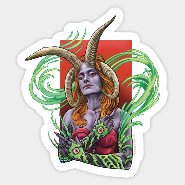 pagan my friend Sticker by Paskalamak